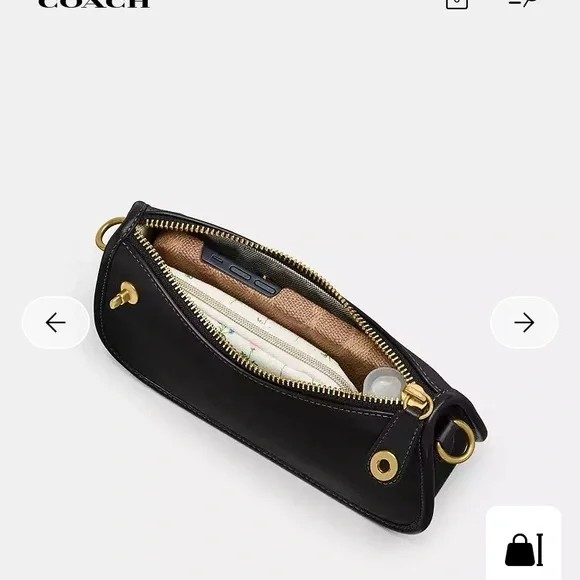 Coach Black Leather Shoulder Bag

NWT

Final price drop below retail - Picture 3 of 16